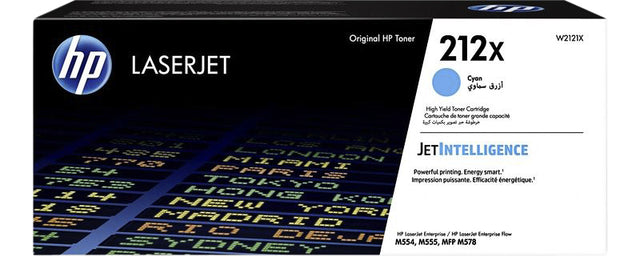 HP - Toner 212X, 10.000 Seiten, OEM W2121X, Cyan