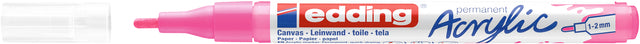 Acrylmarker edding e-5300 f elegantes Neonpink | 1 Stück