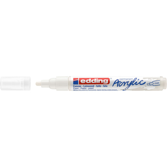 Edding - Acrylmarker e-5100 mittel verkehrsweiß