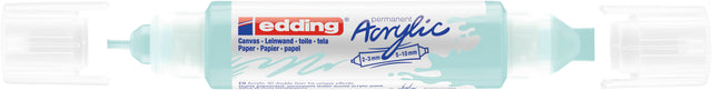 Acrylmarker Edding E-5400 3D Double Liner Pastellblau