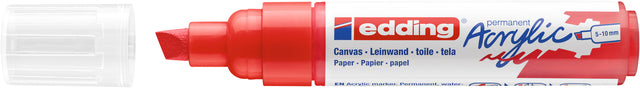 Acrylmarker Edding E5000 Weitverkehr rot | 5 Stücke