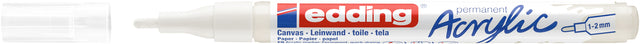 Acrylmarker Edding E-5300 Feinverkehrswit | 10 Stück