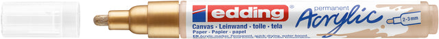Acrylmarker Edding E-5100 Medium Rijk Goud | 10 Stück