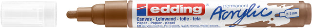 Acrylmarker Edding E-5100 Medium Haselnuss | 10 Stück