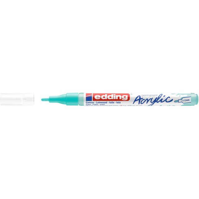 Edding - Acrylmarker EDDing E -5300 F opulente Türkis | 10 Stücke