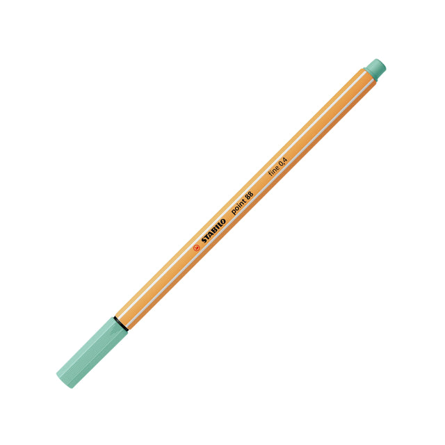 Stabilo - Fineliner Spitze 88/12 fein Eukalyptus | 10 Stück