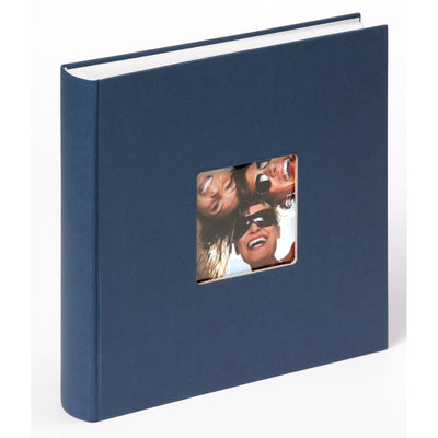 Walther Design - Fotoalbum Design Fun 30x30cm 50 Blatt blau