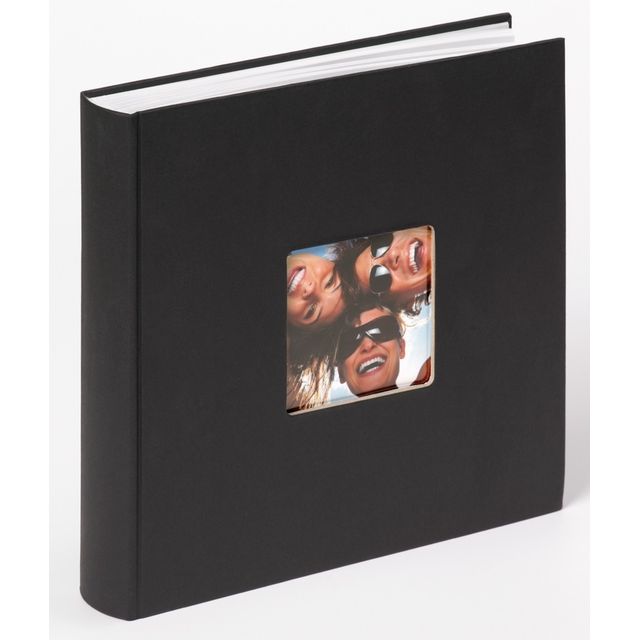 Walther Design - Fotoalbum Design Fun 30x30cm 50 Blatt schwarz