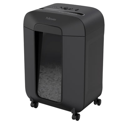 Fellowes - Aktenvernichter lx85 4x40mm schwarz