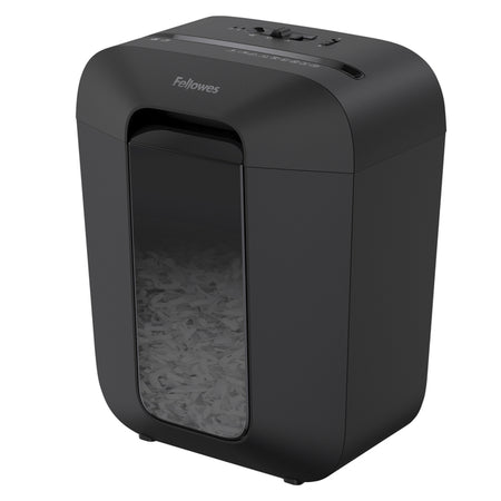 Fellowes - Aktenvernichter lx45 4x37mm schwarz