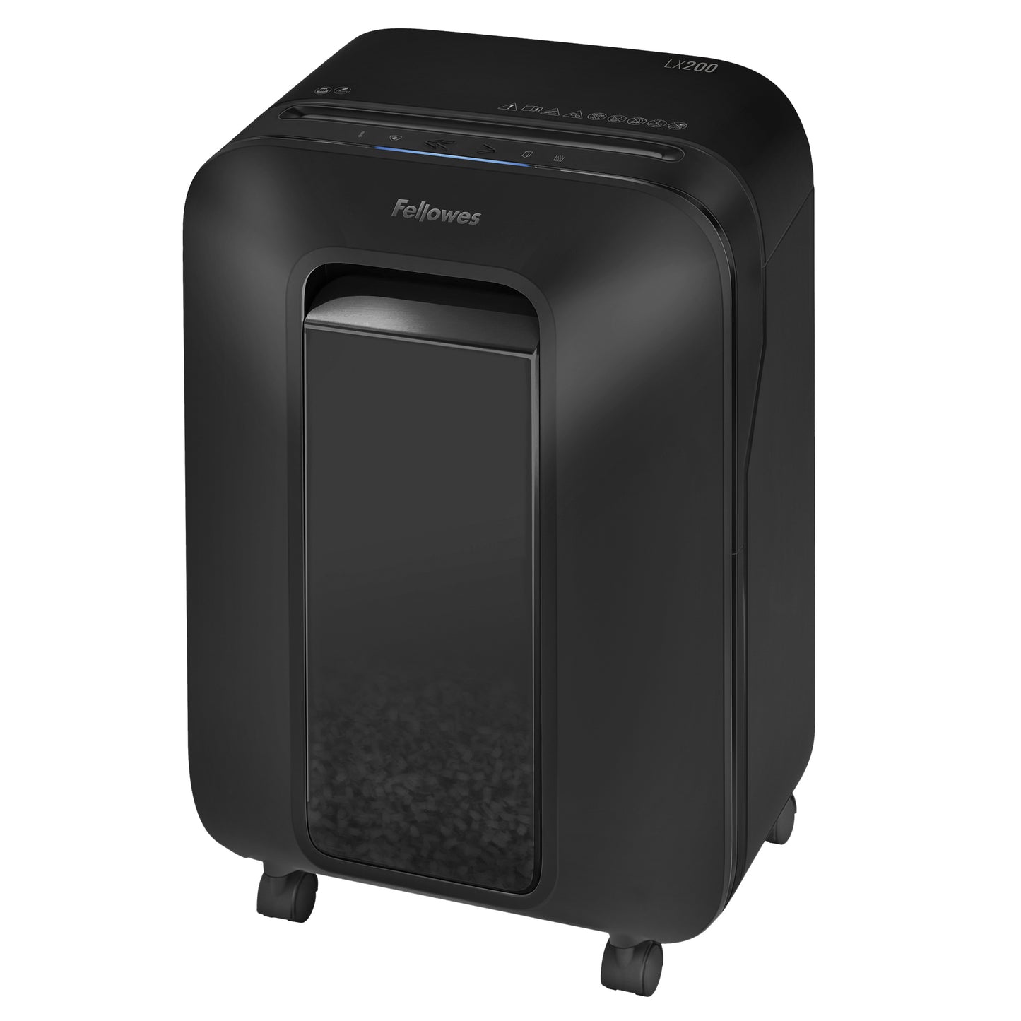 Fellowes - Aktenvernichter lx200 4x12mm schwarz