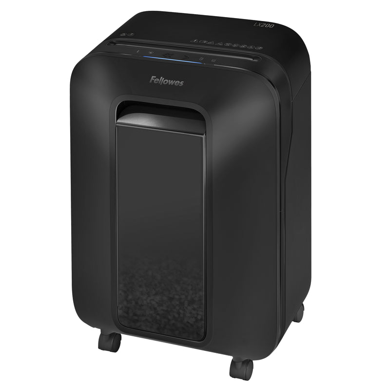Fellowes - Aktenvernichter lx200 4x12mm schwarz