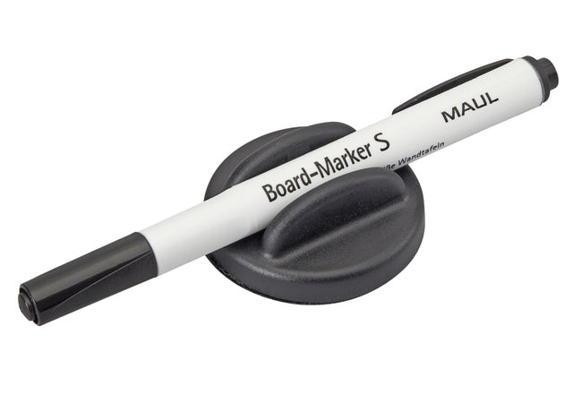 Whiteboard Wischer Maul mit Whiteboard Stift Schwarz Magnetisch