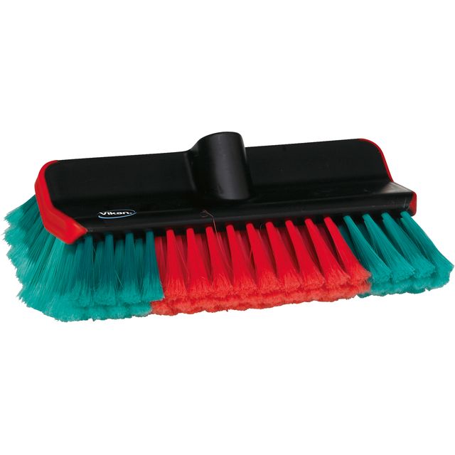 Vikan – Eckwaschbürste mit Wasserdurchlass, 28 cm
