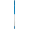 Vikan - Stahl ergonomisch 150 cm 31 mm blaues Aluminium