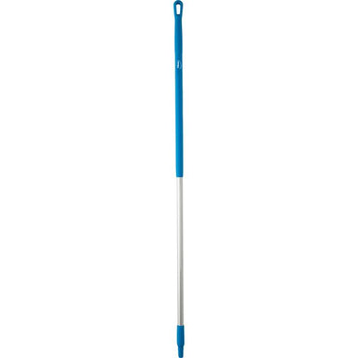 Vikan - Stahl ergonomisch 150 cm 31 mm blaues Aluminium