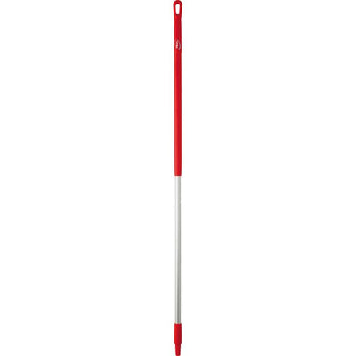 Vikan - Stahl ergonomisch 150 cm 31 mm rotes Aluminium