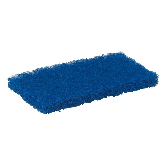 Vikan – Mittlerer Scheuerschwamm, 125 x 245 x 23 mm, blaues Nylon