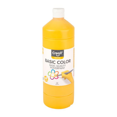 Creall – Posterfarbe Basic Dunkelgelb 1000 ml