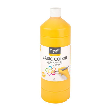 Creall – Posterfarbe Basic Dunkelgelb 1000 ml