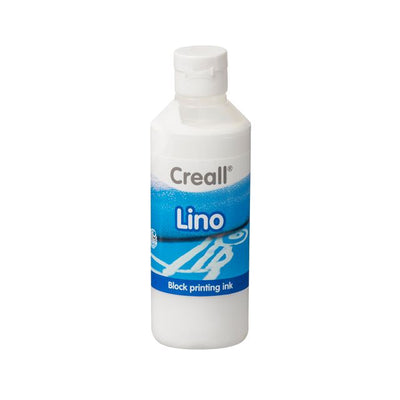 Creall - Linoleumfarbe Linoweiß 250ml