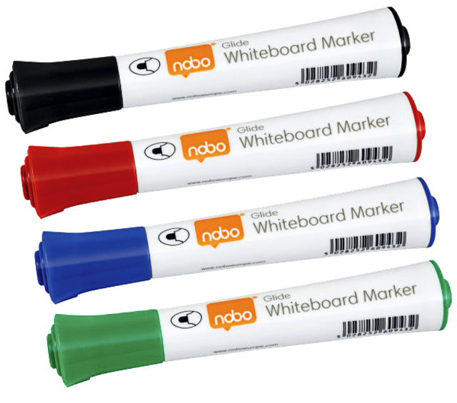 Felt -Tip Pen Nobo Whiteboard Glide Glide Round Assorti 2mm 10st | 10 morceaux