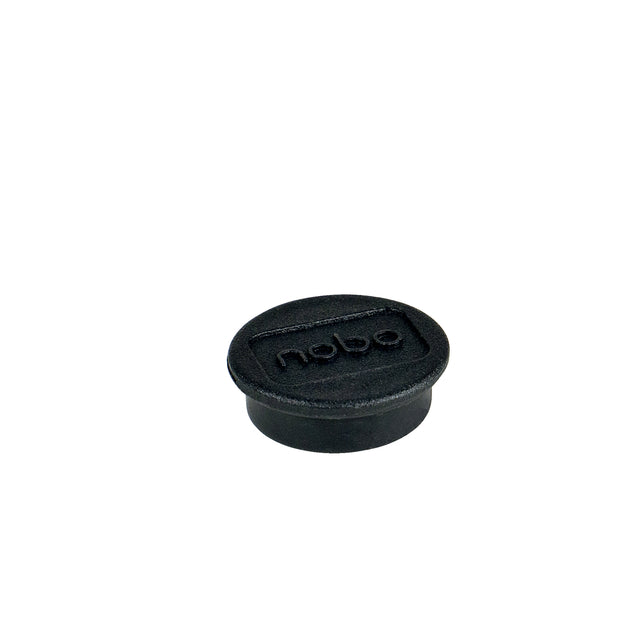 Nobo - Magnet 13mm schwarz 10 Stück