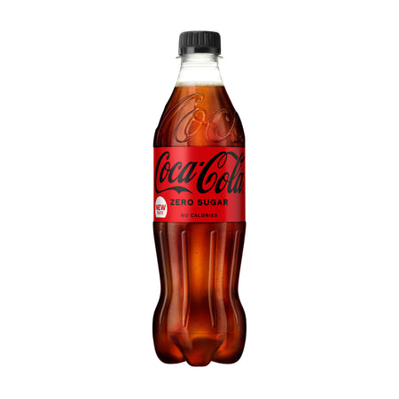 Coca Cola – Softdrink Zero PET-Flasche 500 ml