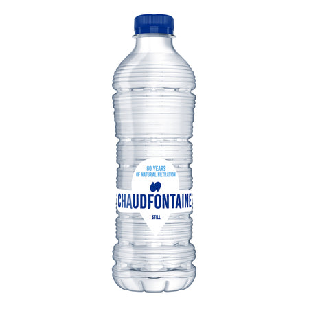 Chaudfontaine - Wasserblaue PET-Flasche 500ml | 24 Stück