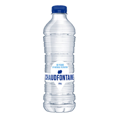 Chaudfontaine - Wasserblaue PET-Flasche 500 ml