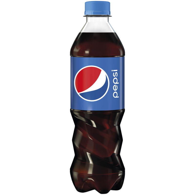 Pepsi - Erfrischungsgetränk Cola, normale PET-Flasche 500 ml | 6 Stück