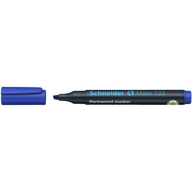 Schneider - Filzstift Maxx 133 Diagonale 1-4mm blau | 10 Stück