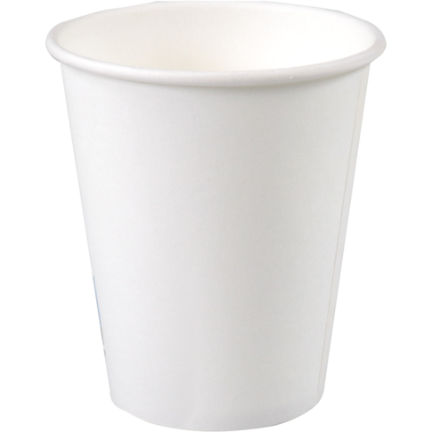 Kaffeetassenkarton 180cc WEISS 100 Stück