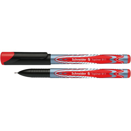 Schneider - Fineliner Topliner 911 0,4mm rot | 10 Stück