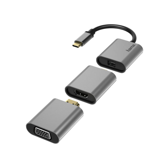 Adapter Hama Video 6-in-1 Aluminium | 12 Stücke