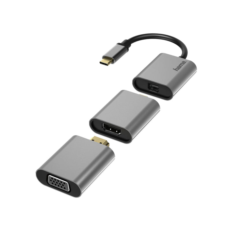 Hama - Adapter Video 6-in-1 Aluminium