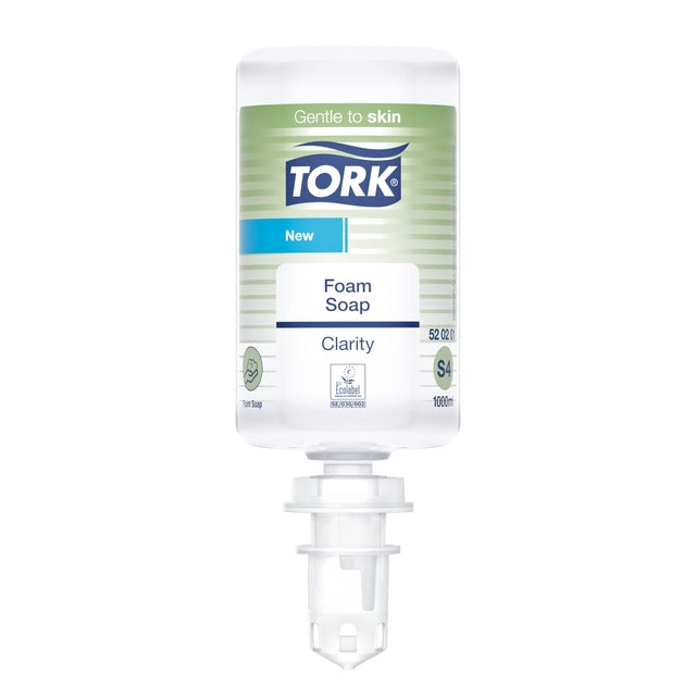 Handzeep tork s4 premium schuim 1000ml clarity