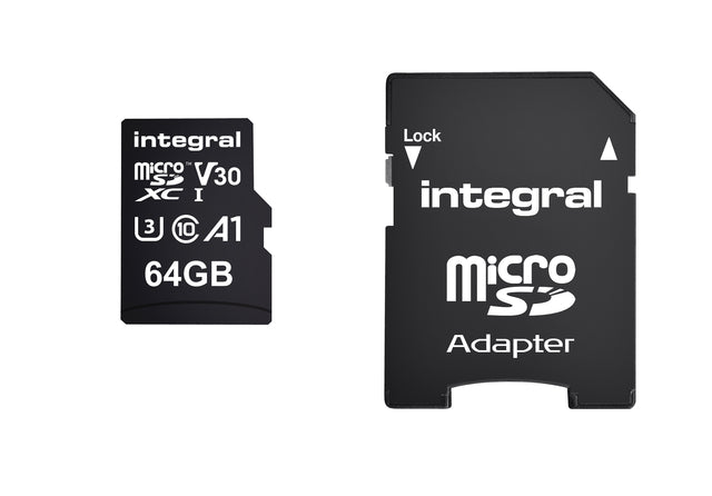 Carte mémoire intégrale microsdxc 64 Go