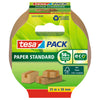 Tesa - Verpackungspaket® Papier Standard ecoLogo 25mx38mm braun | 8 Stück