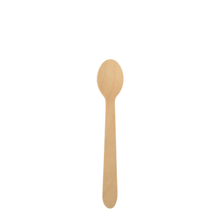 Papstar - Kaffeelöffel 110mm Holz 100 Stück