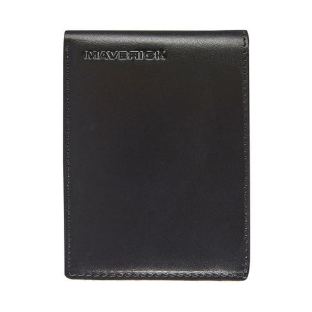 Maverick - Geldbörse All Black mit Kleingeldfach RFID Leder schwarz