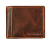 Maverick - Geldbörse The Original kompakt mit Kleingeldfach RFID Leder braun