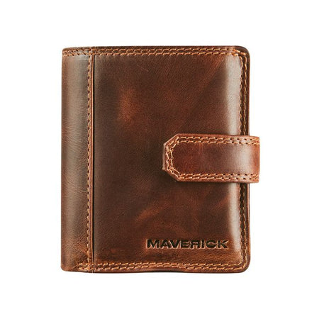 Maverick - Kartenhalter The Original kompaktes RFID-Leder braun