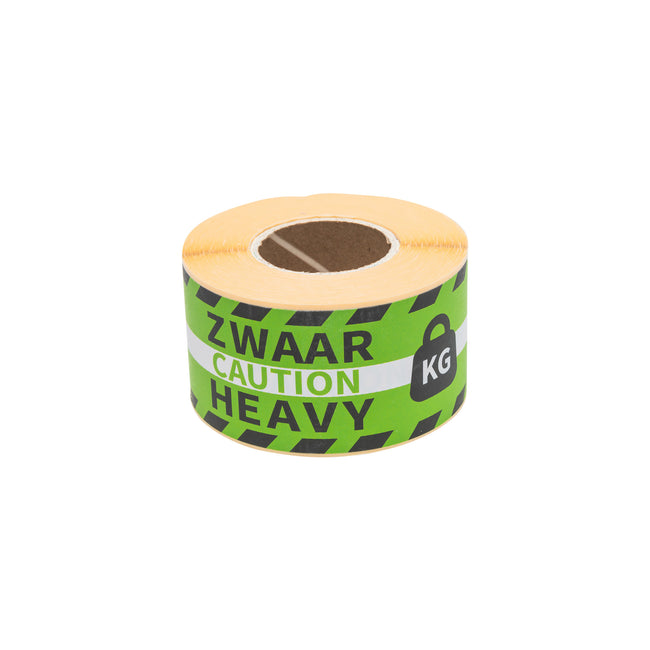Rillprint - Warnschild schwer 46x125mm grün 250 Stück