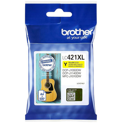 Brother - Tintenpatrone LC-421XLY gelb | 5 Stück