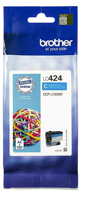 Bruder - Inkcartridge LC -424C Blue | 5 Stücke