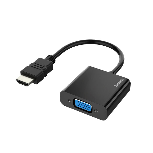 Adapter Hama Hdmi-Vga Schwarz