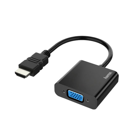 Hama - HDMI-VGA-Adapter Schwarz