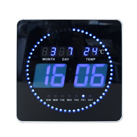UNILUX - Wanduhr Flo LED 28cmx28cm