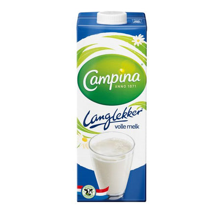 Campina - Milch LongLekker vol 1 Liter | 12 Stück